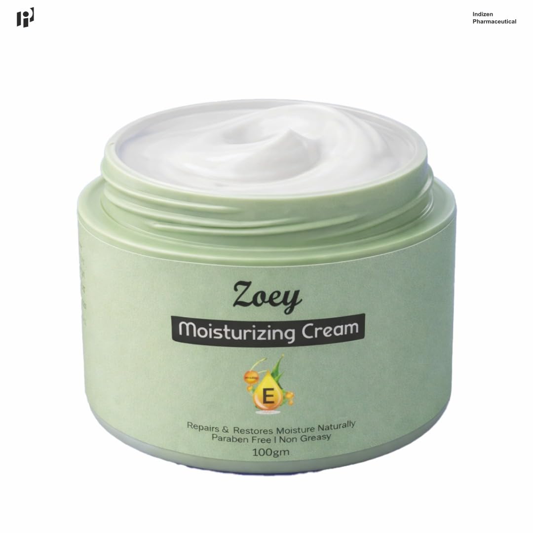 Zoey Moisturizing Cream 100g with Aloe Vera, Turmeric & Neem